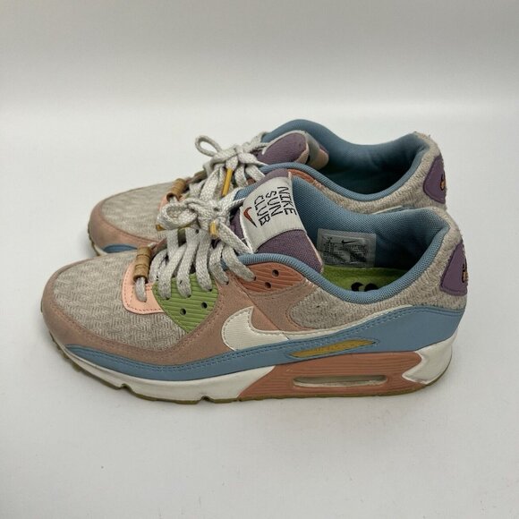 Nike Air Max 90 SE Sun Club Pastel Multicolor DJ9997-100 Women’s Size 9 US - Picture 6 of 10